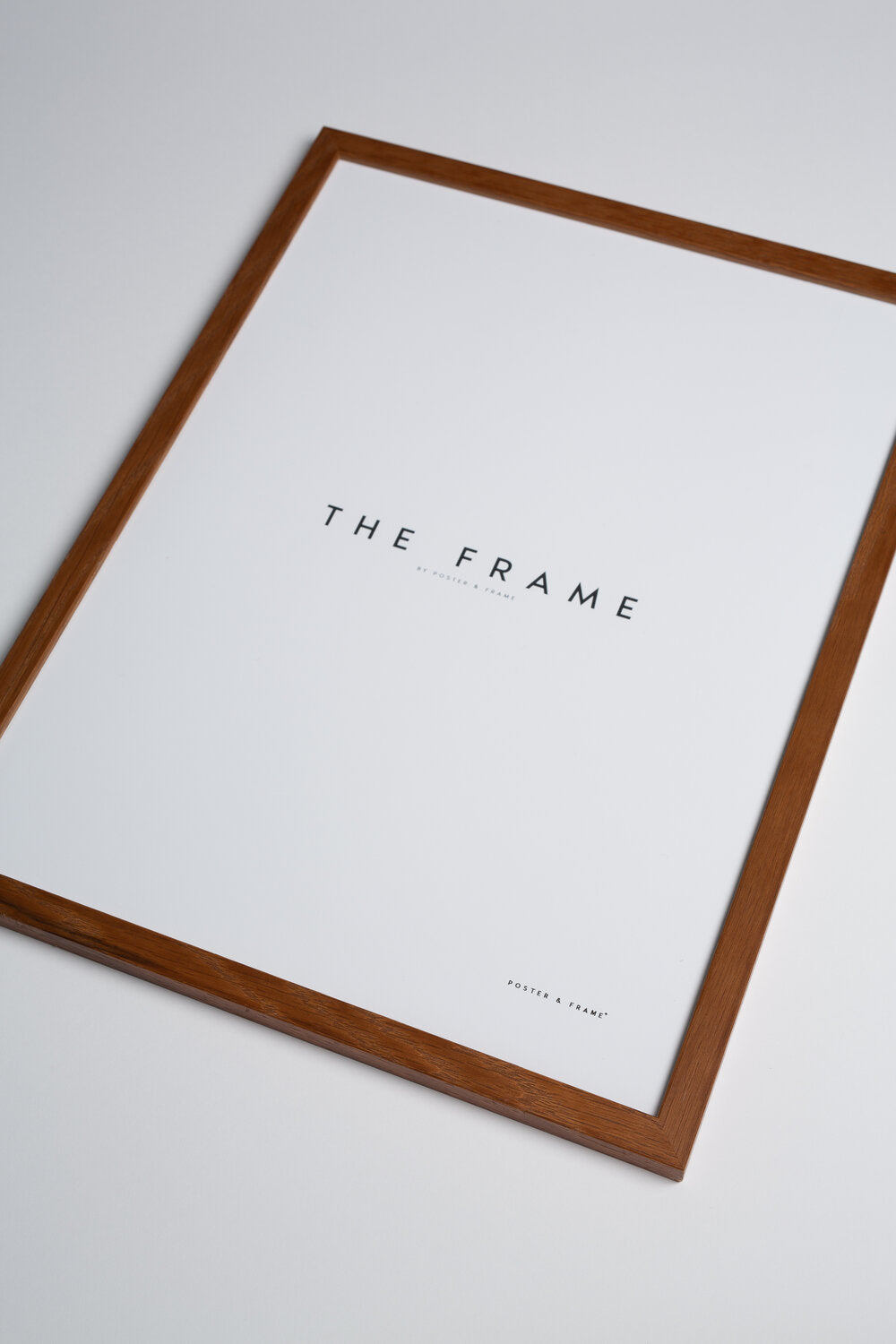 Træramme - mørk eg